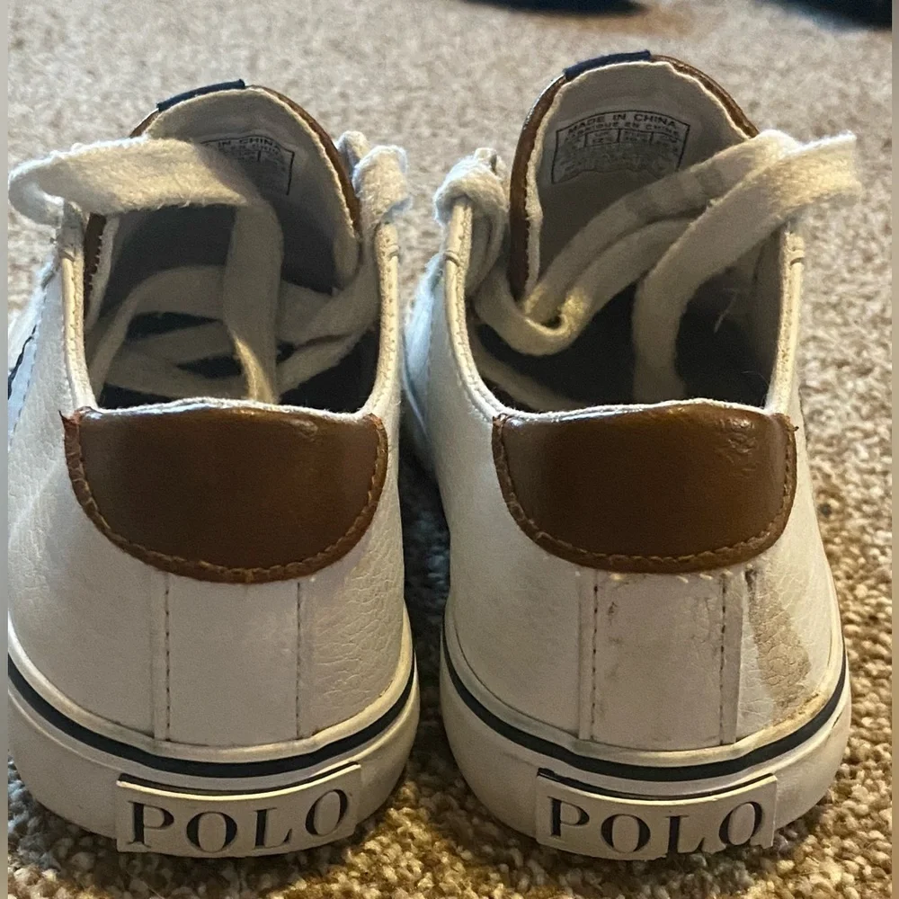 Polo by Ralph Lauren kids canvas shoes Sz 13